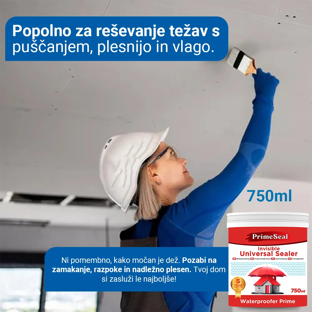Priehľadný hydroizolant - PrimeSeal