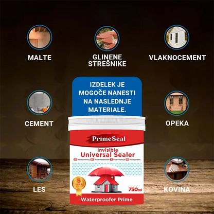 Priehľadný hydroizolant - PrimeSeal
